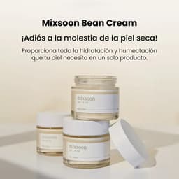 Mixsoon Bean Cream hidratación y humectación profunda para piel seca, crema coreana con extracto de frijol disponible en Perú