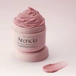 Arencia Fresh Royal Rosehip Cleanser 120g con textura mochi cremosa, limpiador coreano con ingredientes naturales para piel suave, hidratada y luminosa