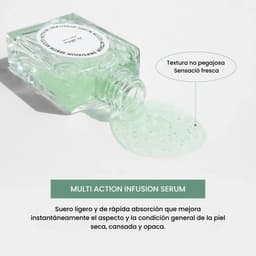 Dr. Althea Multi-Action Infusion Serum textura no pegajosa y sensación fresca, suero coreano ligero para piel seca cansada y opaca