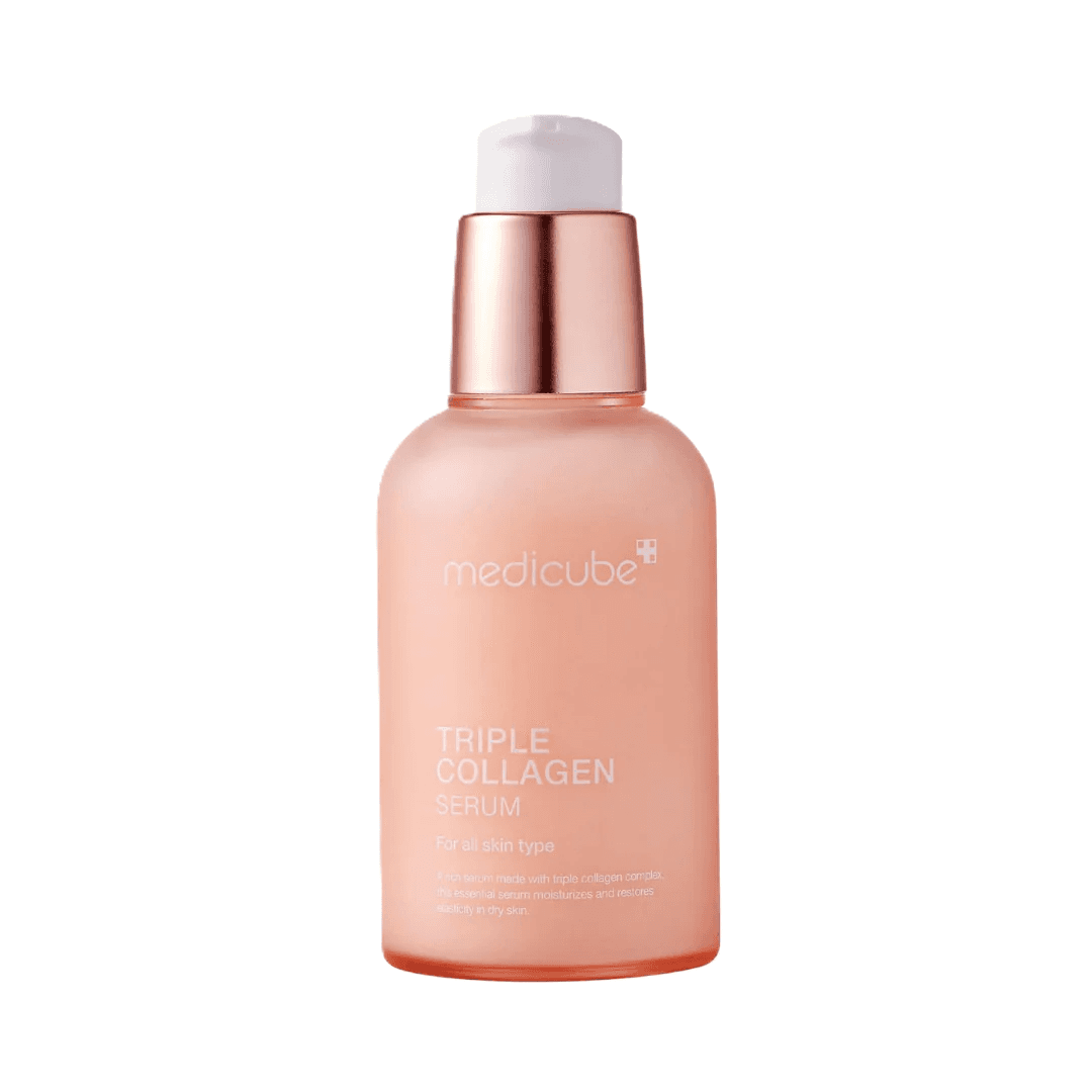 Medicube Triple Collagen Serum para todo tipo de piel, sérum coreano antiedad con colágeno hidrolizado en Perú