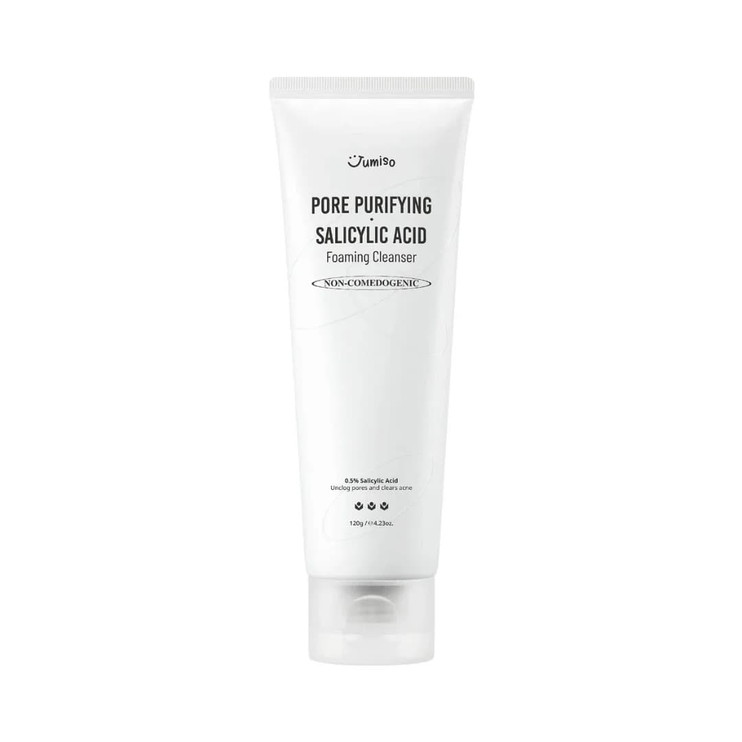 Jumiso Pore Purifying Salicylic Acid Foaming Cleanser 120g con 0.5% BHA no comedogénico, limpiador coreano para acné y poros en Perú