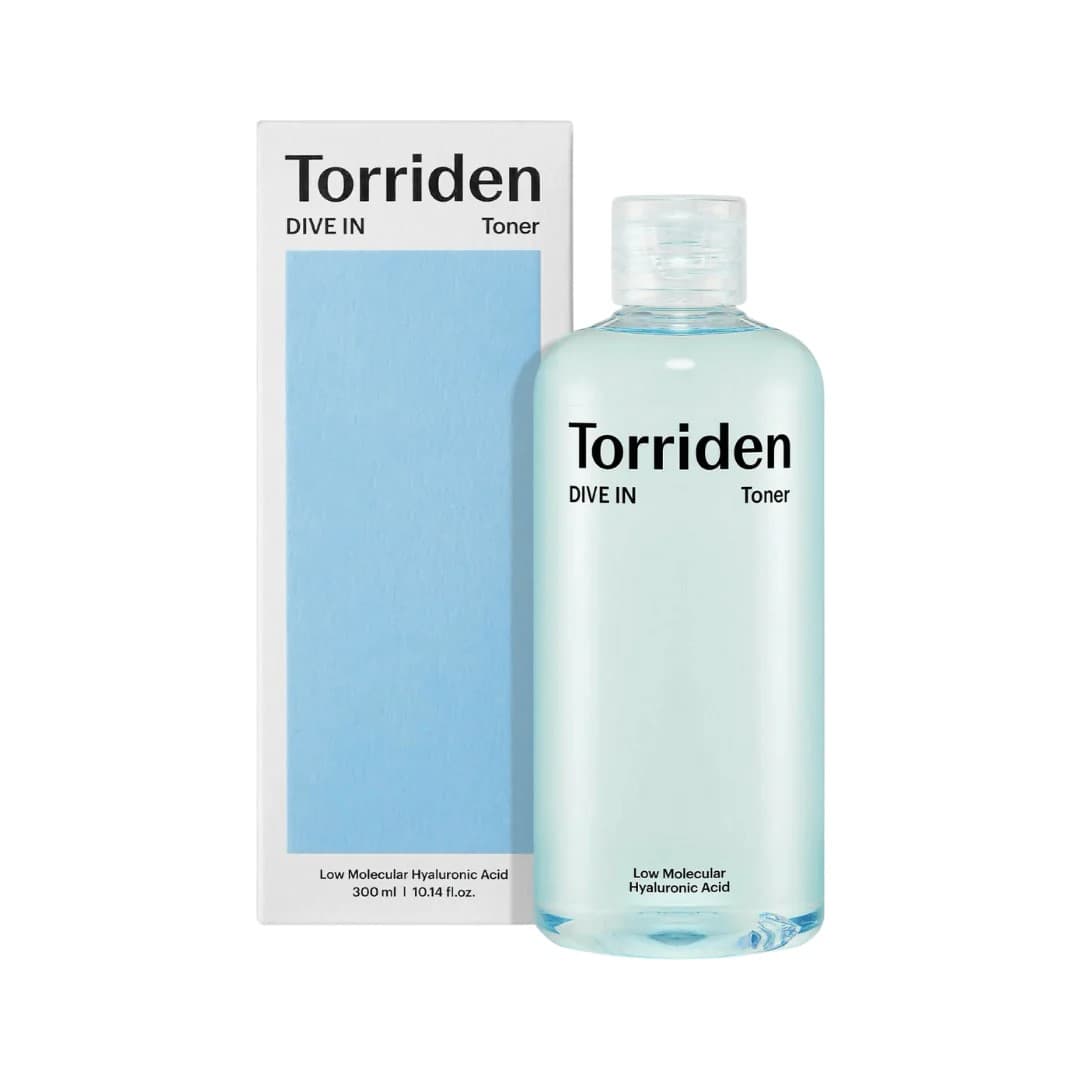 Torriden Dive In Low Molecular Hyaluronic Acid Toner 300ml con caja - tóner coreano hidratante en Perú