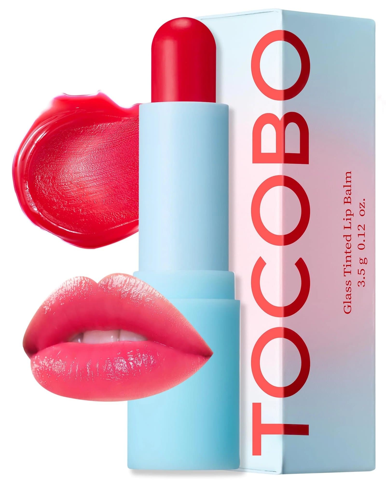 TOCOBO GLASS TINTED LIP BALM 011 FLUSH CHERRY 1